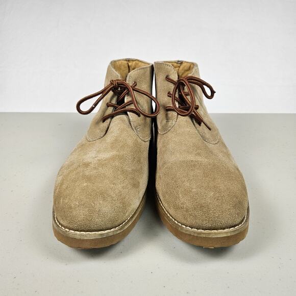 Nunn Bush Suede Leather Mens Chukka Boots Woodbury Ankle Tan 84445-269 Size 10 - Picture 5 of 16